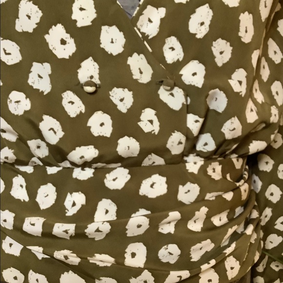 Adolph Schuman for Lilli Ann Vintage Long Sleeve Dressy Blouse White Floral - Picture 6 of 6